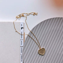 Load image into Gallery viewer, Engraved Heart Necklace Gift for Girlfriend Wife, Sister